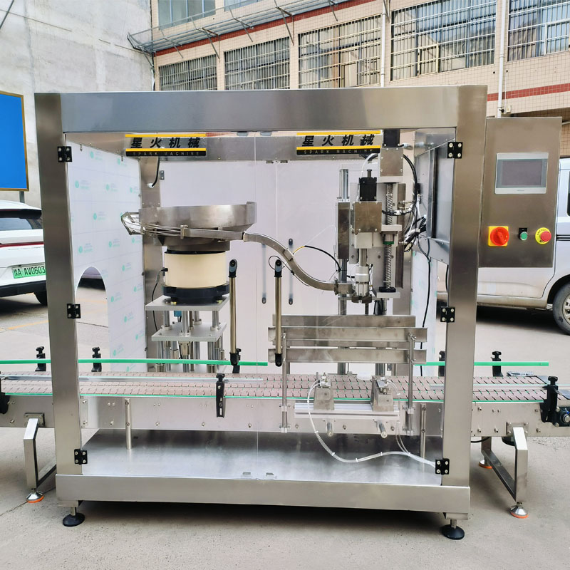 西安大桶抓式擰蓋機-化工桶自動旋蓋機