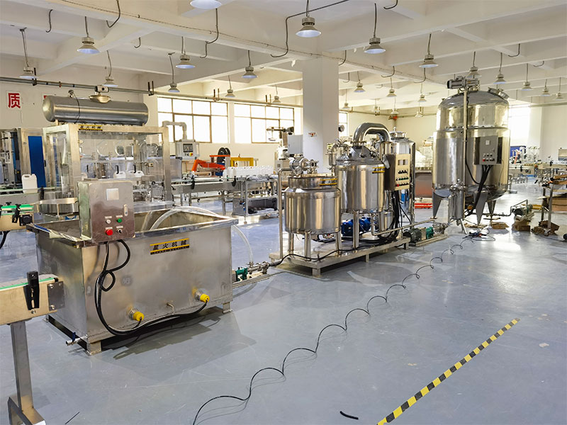 西安蜂蜜灌裝機旋蓋生產線